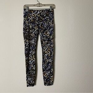 Lululemon womens black speed up tight 28” full on luxtreme metropolis glow multi